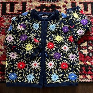 Frances Valentine Floral Cardi Coat